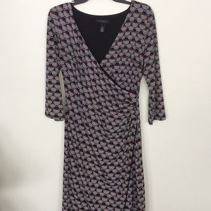 White House Black Market Wrap Dress